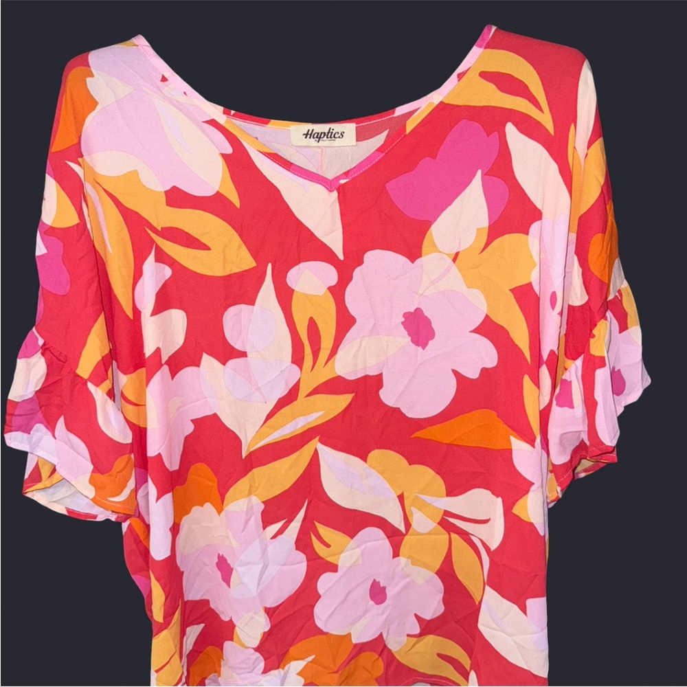 Haptics by holly harper Women's Floral Top